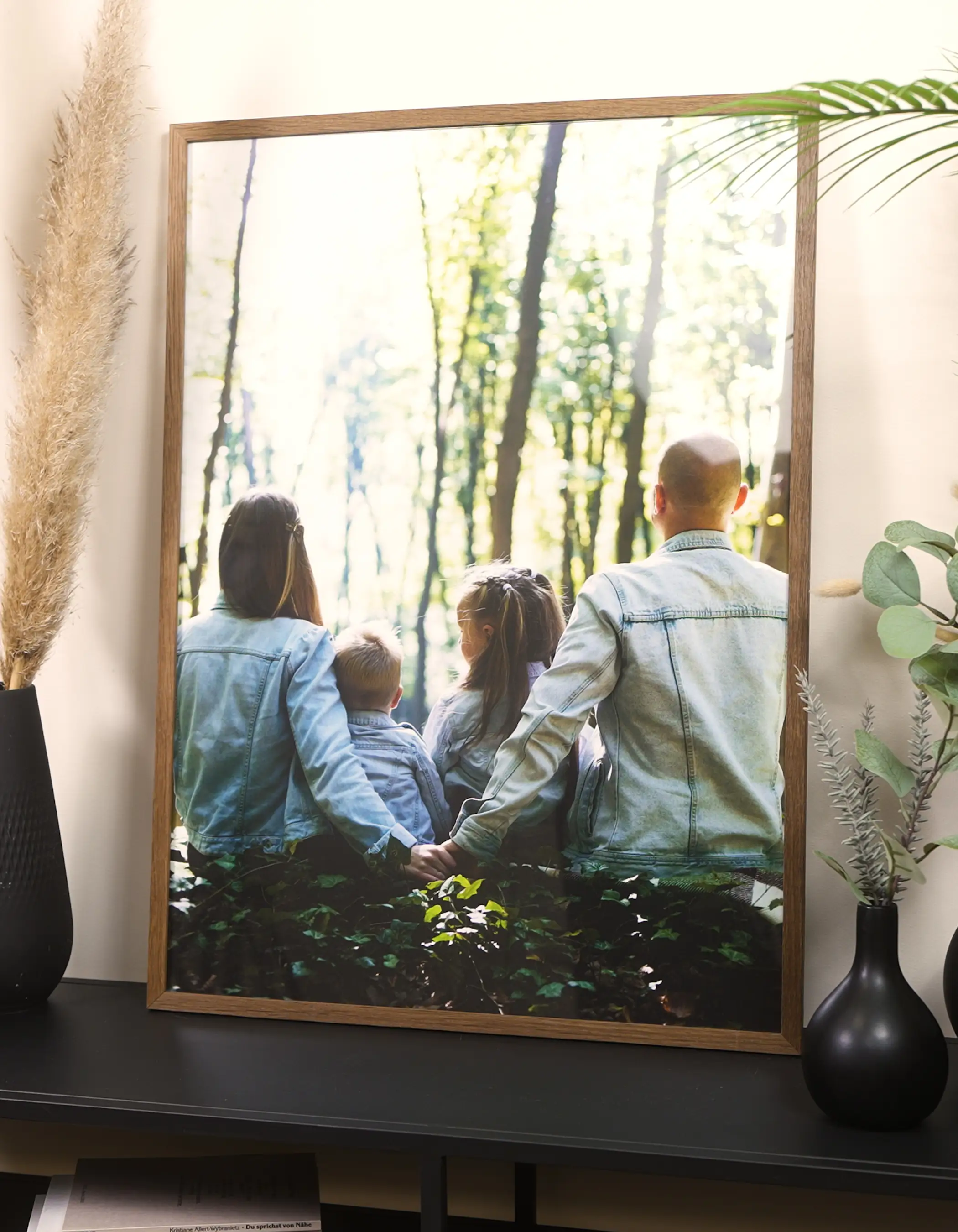 Houten fotokader Kira