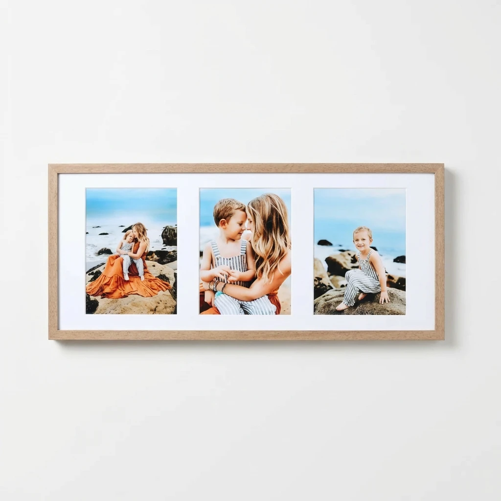 Collage fotokaders 25x60 cm