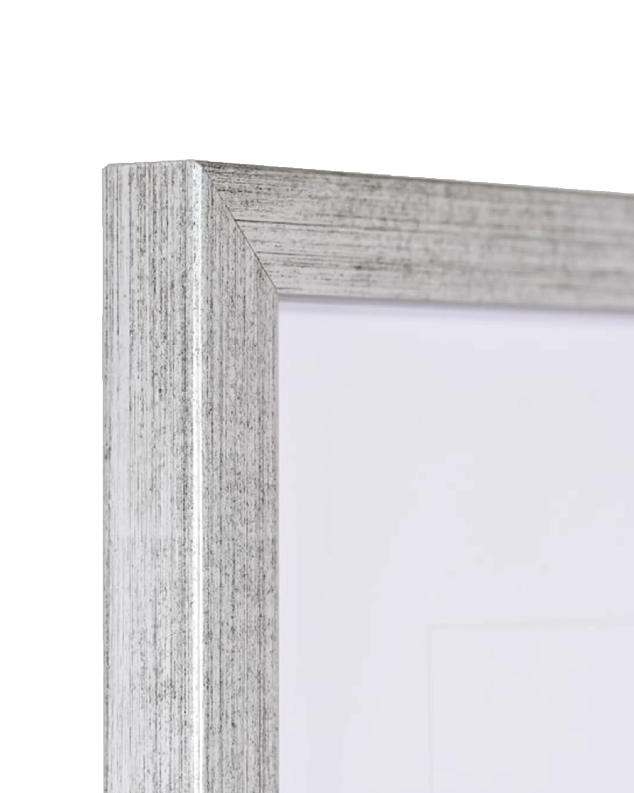Houten fotolijst Helena zilver – detailweergave
