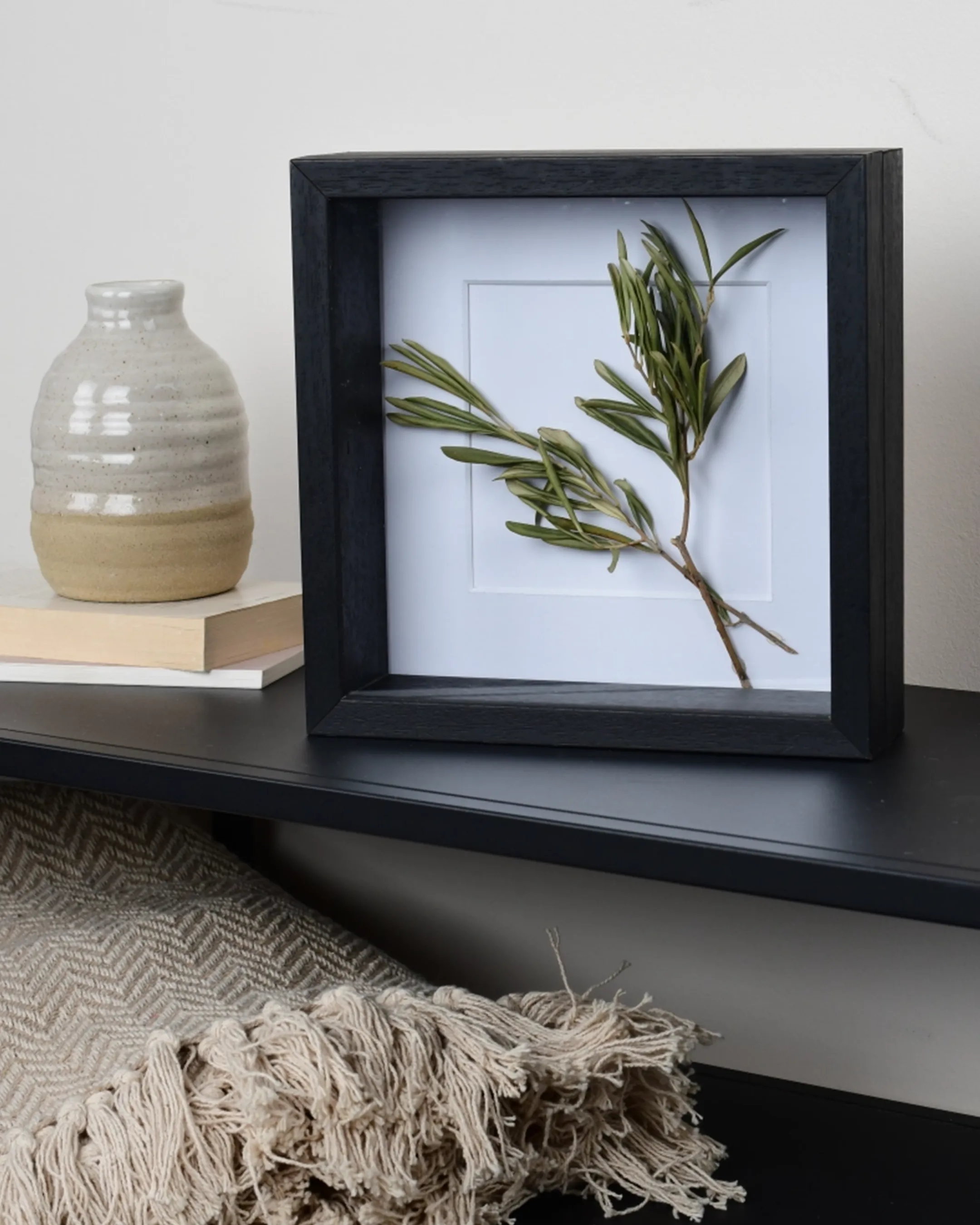 3D fotolijst om te vullen zwart in een interieur