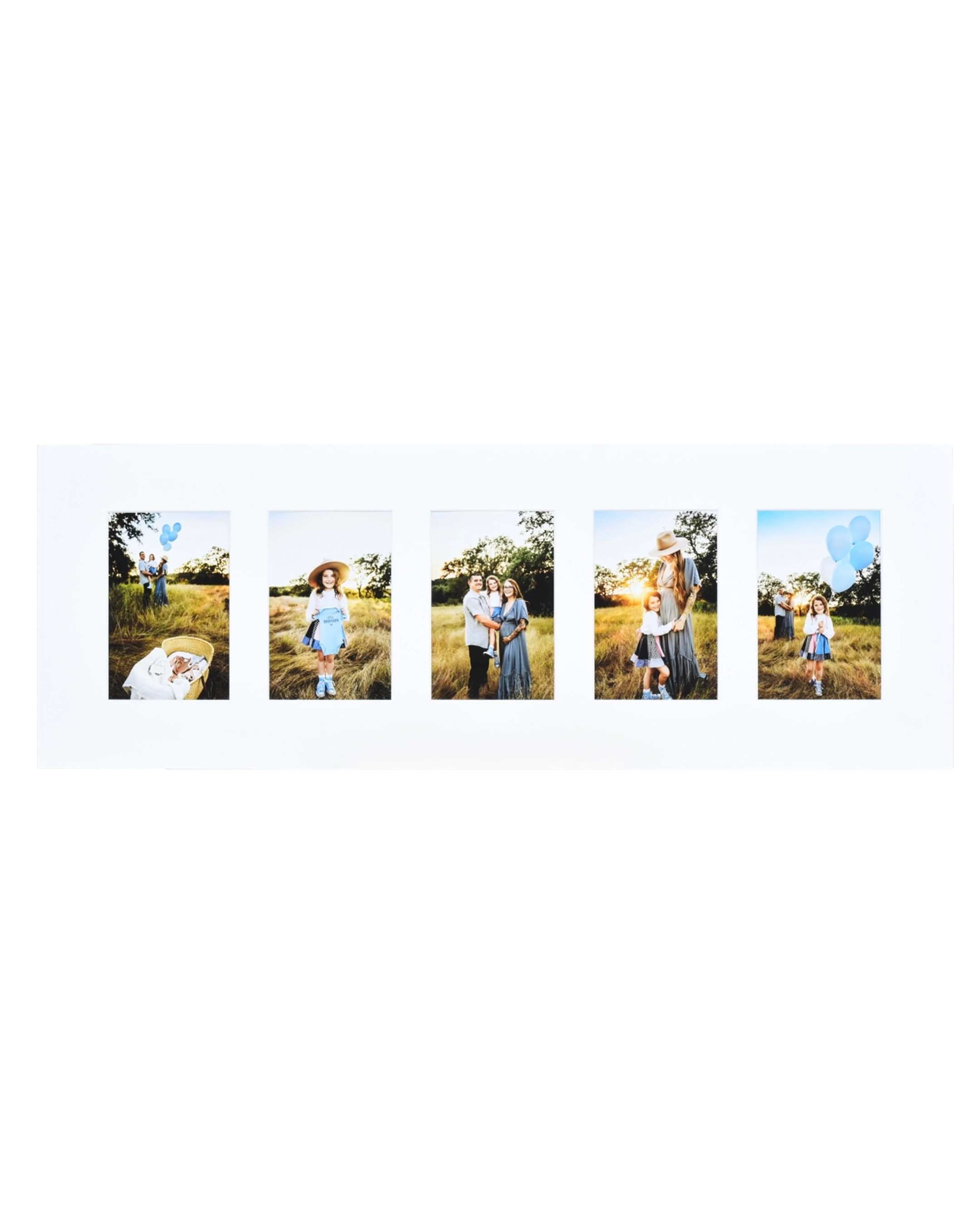 Collage passe-partout Claire 25x70 cm – vooraanzicht