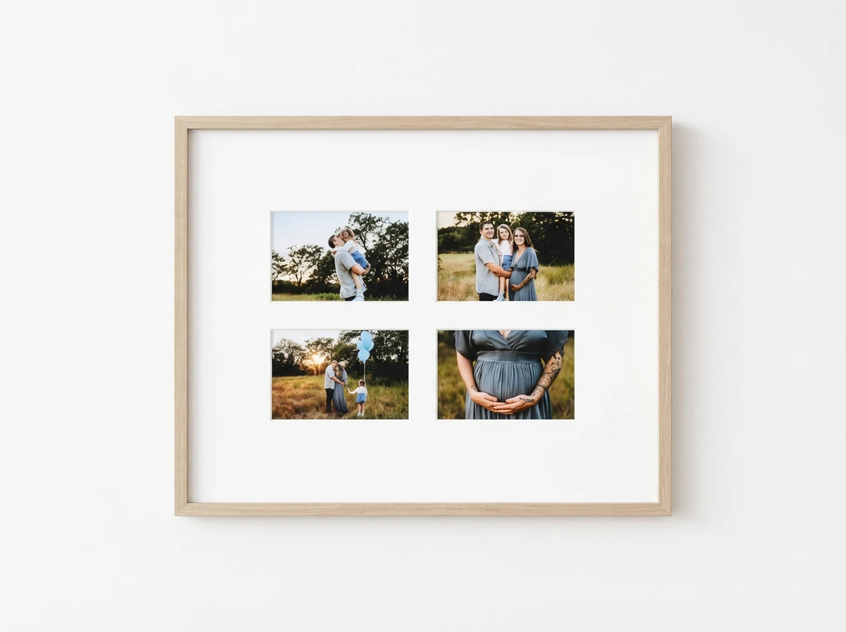 Collage fotokaders 40x50 cm