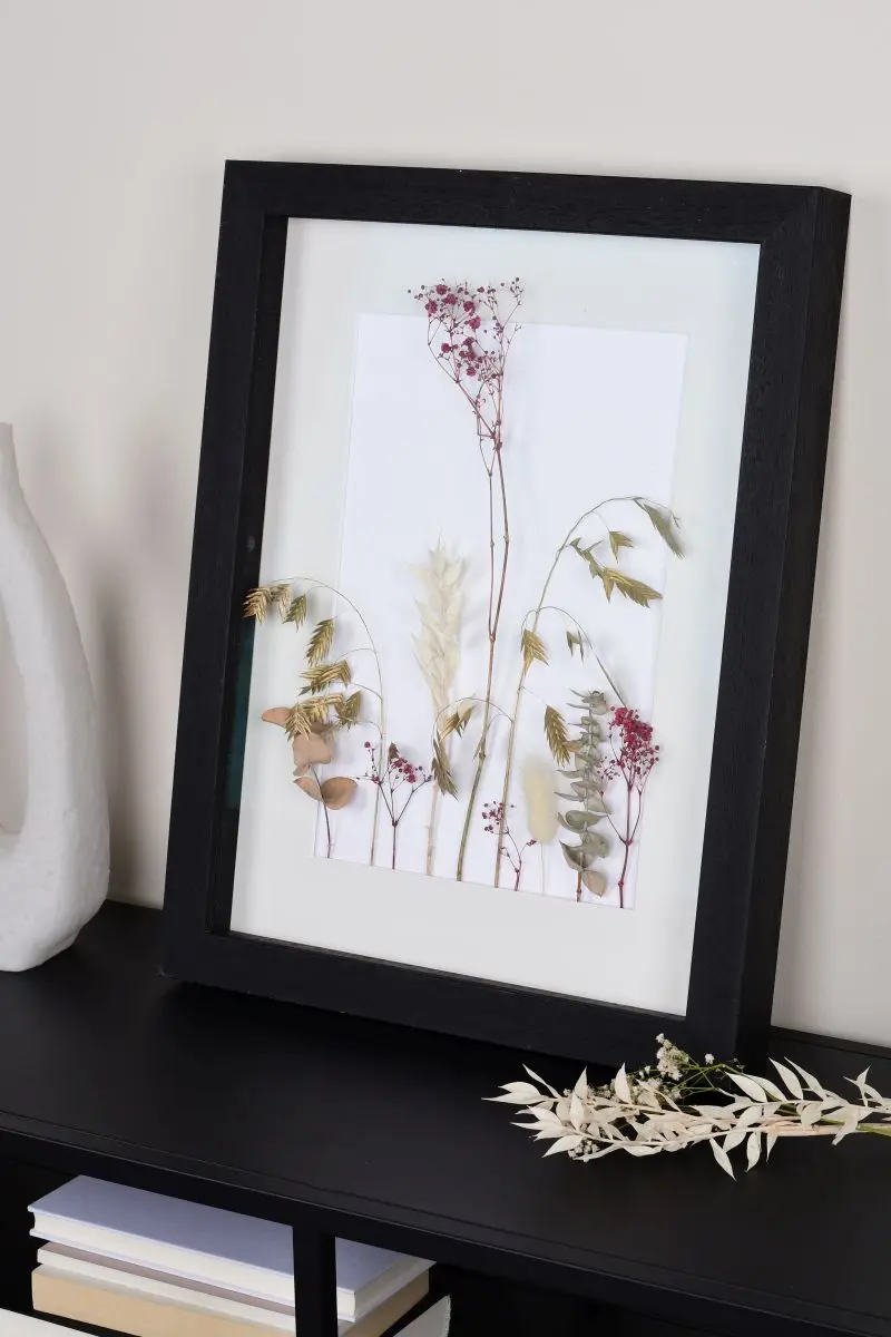 Houten fotokader Linda met afstandslijst