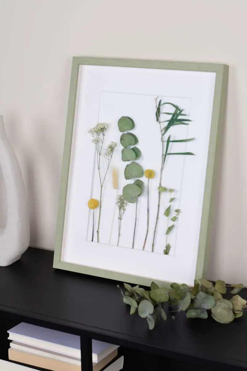Houten fotokader Nele met afstandslijst