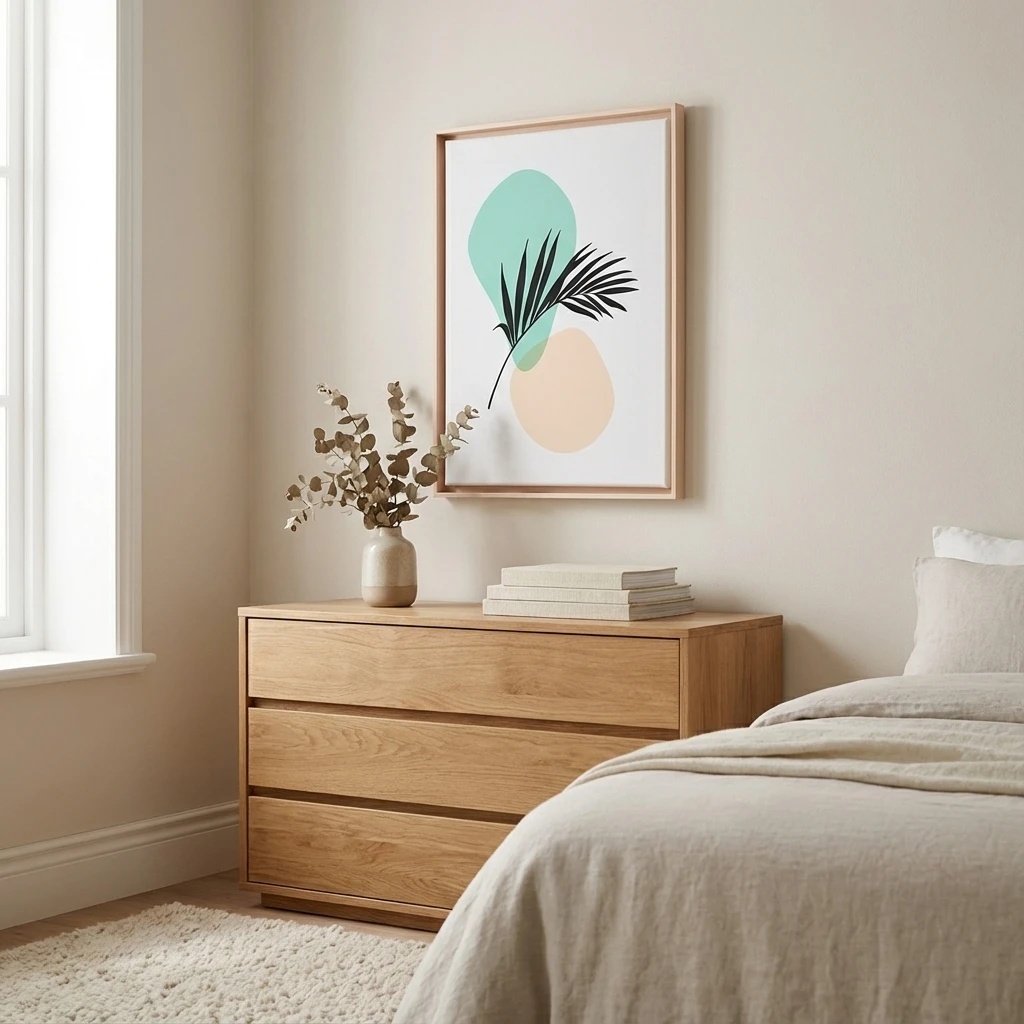 Baklijst Juna in de slaapkamer