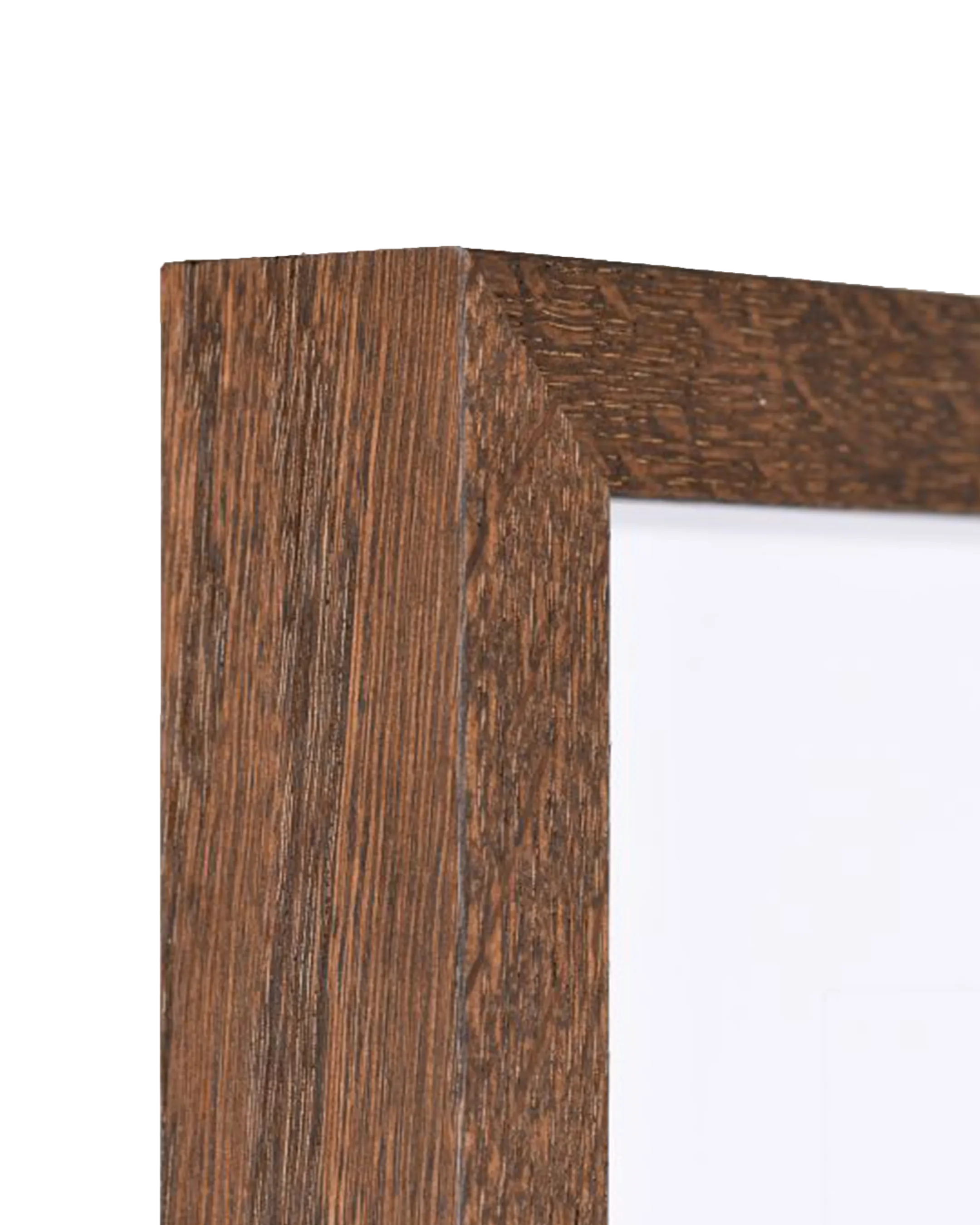 Houten fotolijst Lara noten – detailweergave