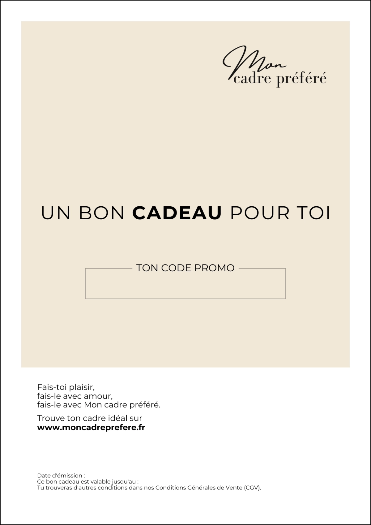 Cadeaubon