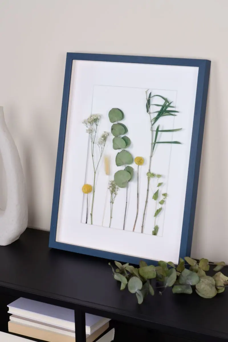 Houten fotokader Nele met afstandslijst
