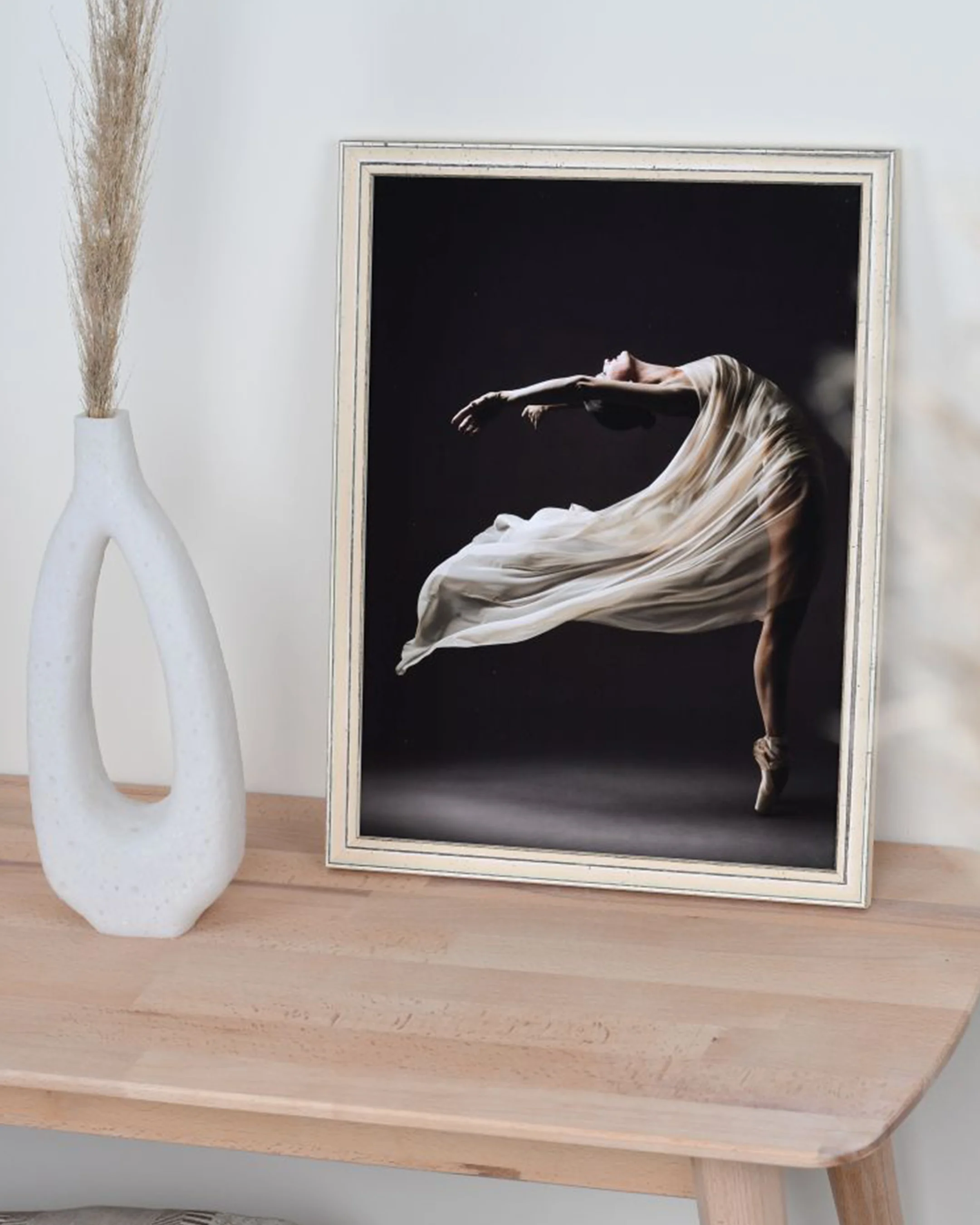 Vintage houten fotokader Luise