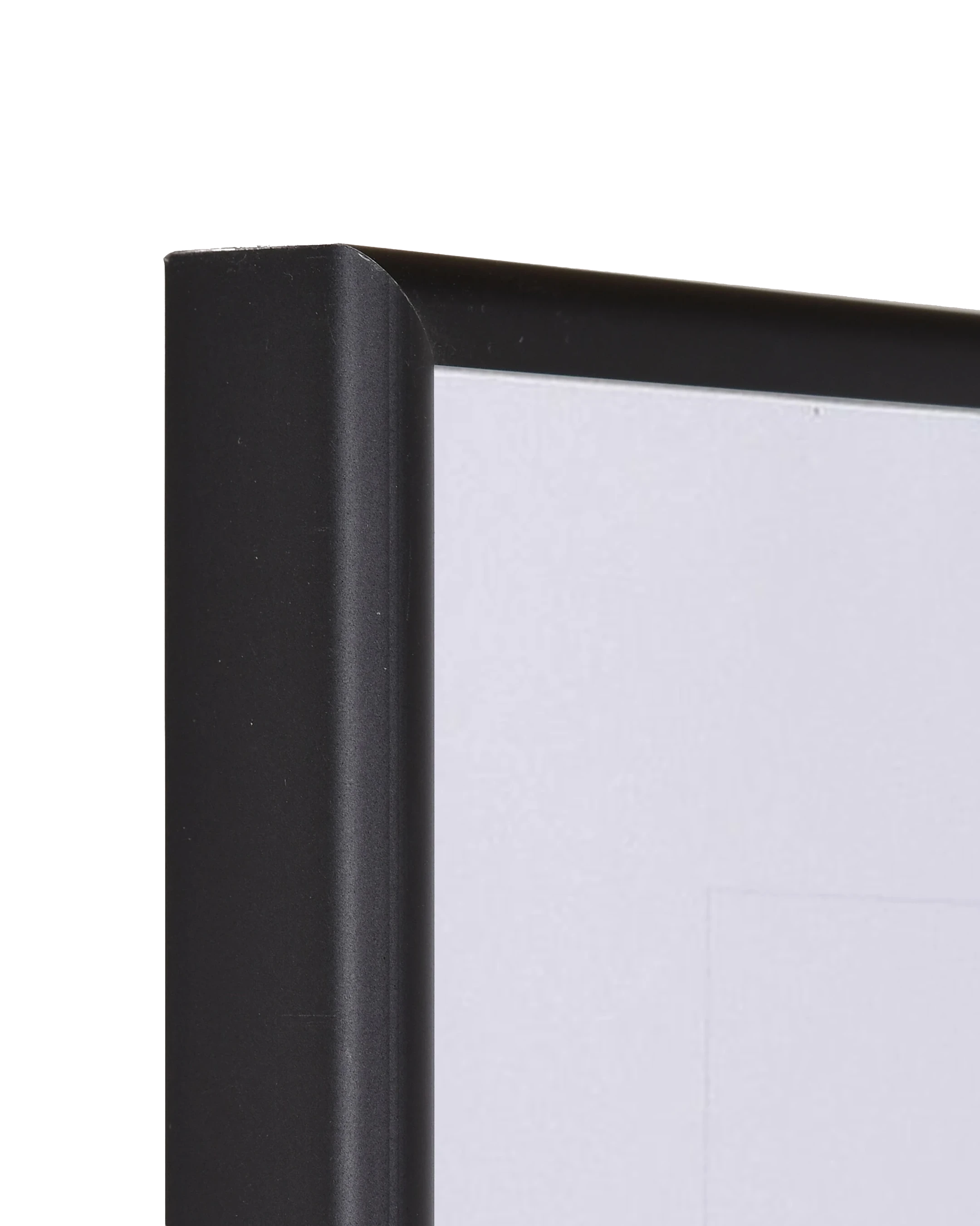 Aluminium fotolijst Noah zwart – detailweergave