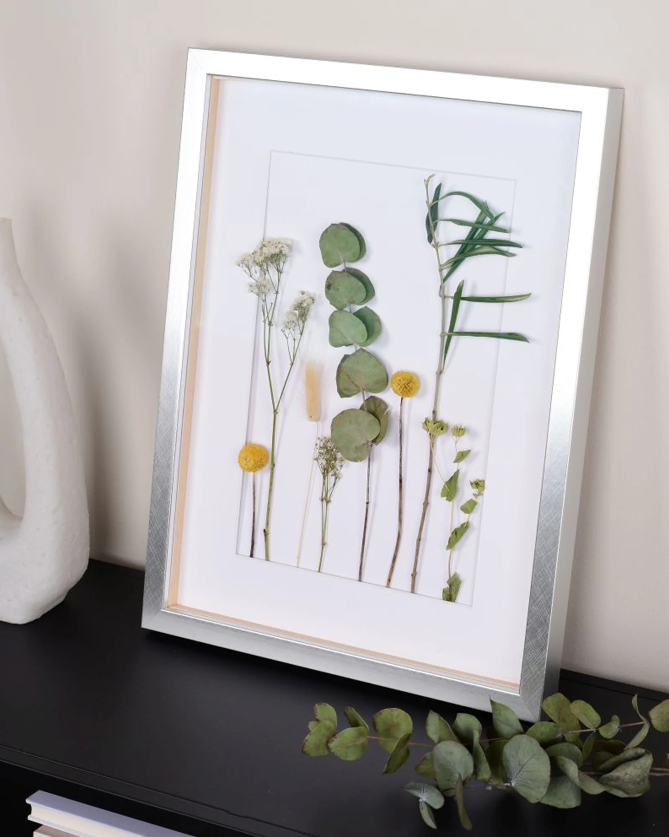 Houten fotokader Fiona met afstandslijst