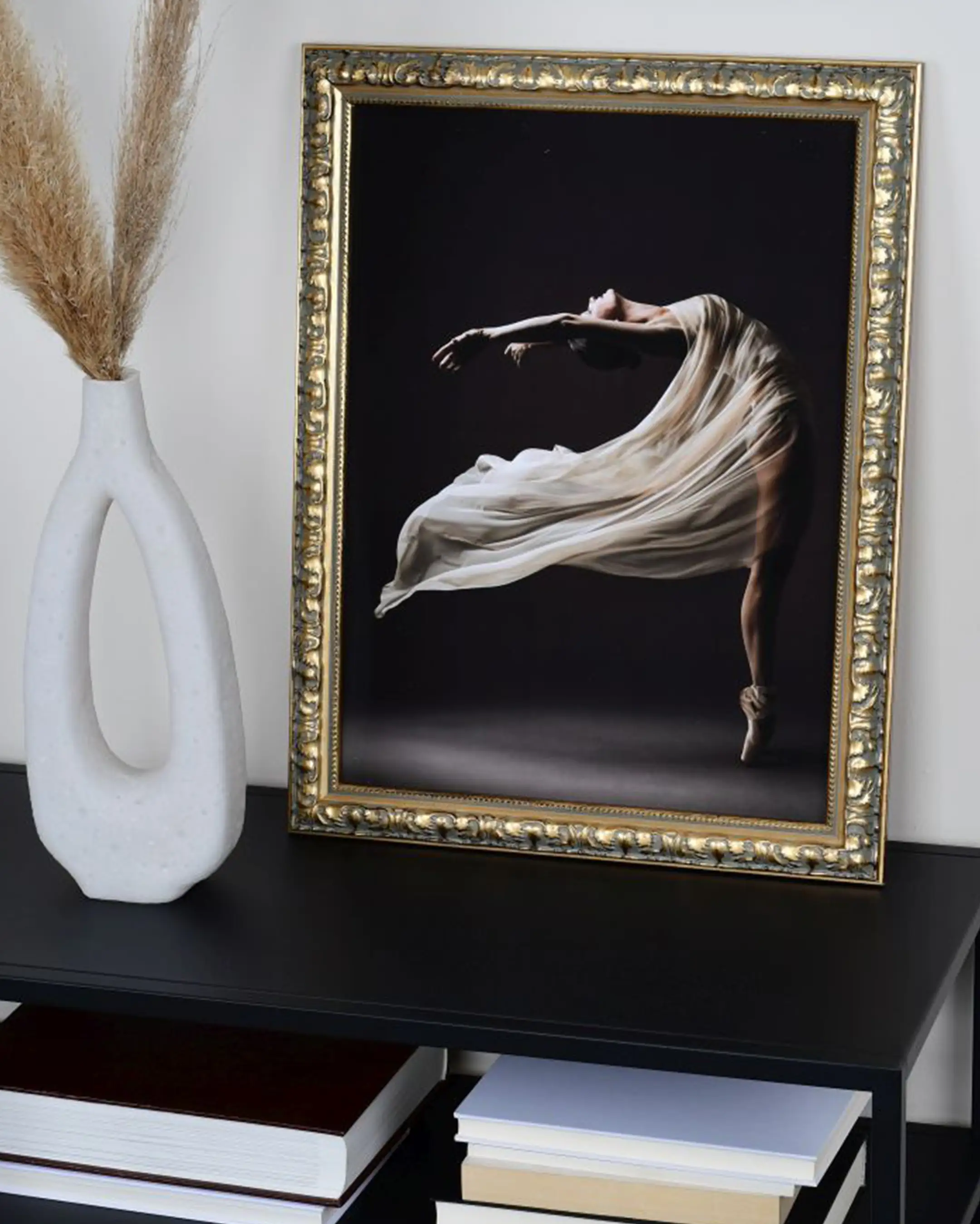 Barokke houten fotokader Stella