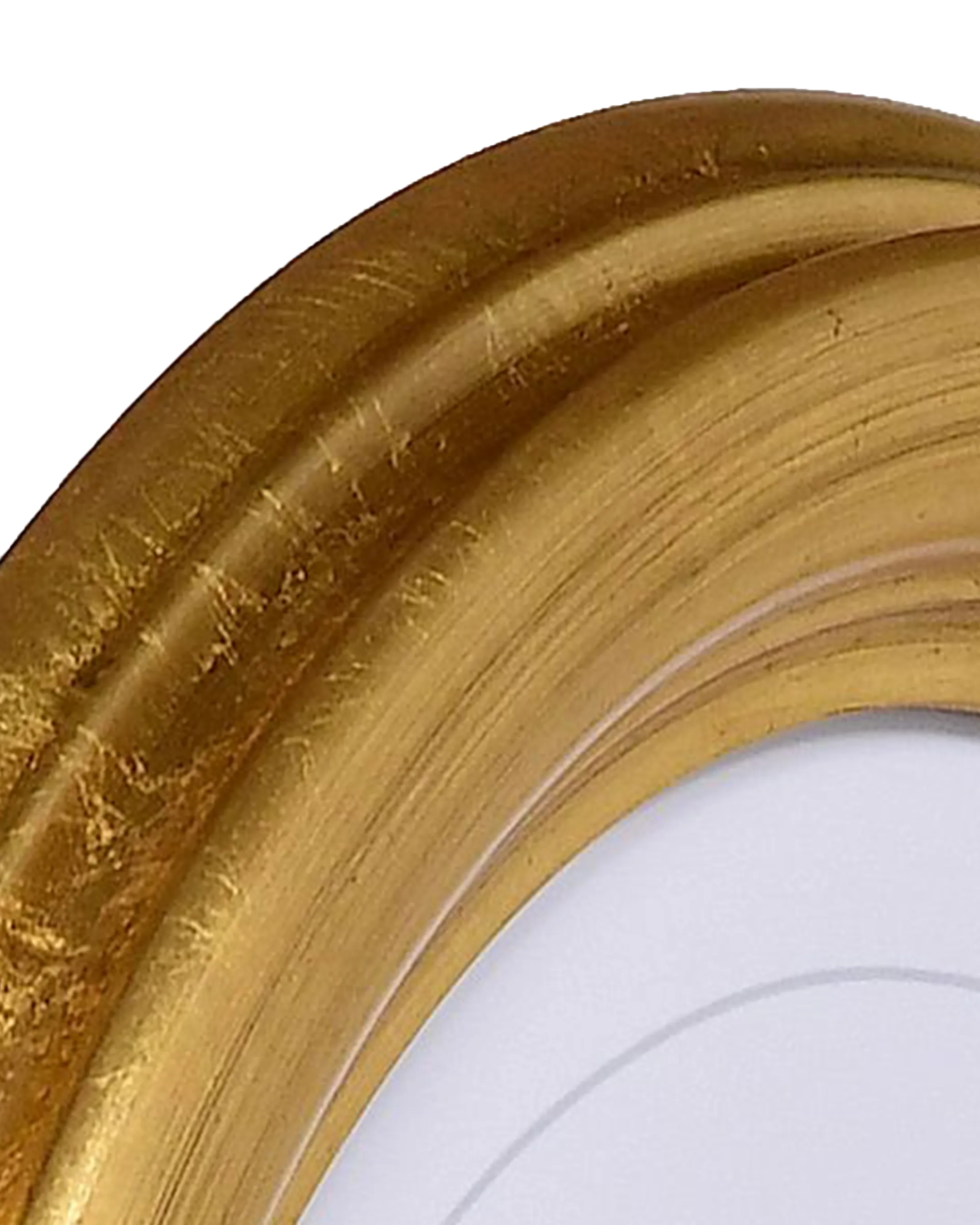Ovale fotolijst Heidi Goud – detailweergave
