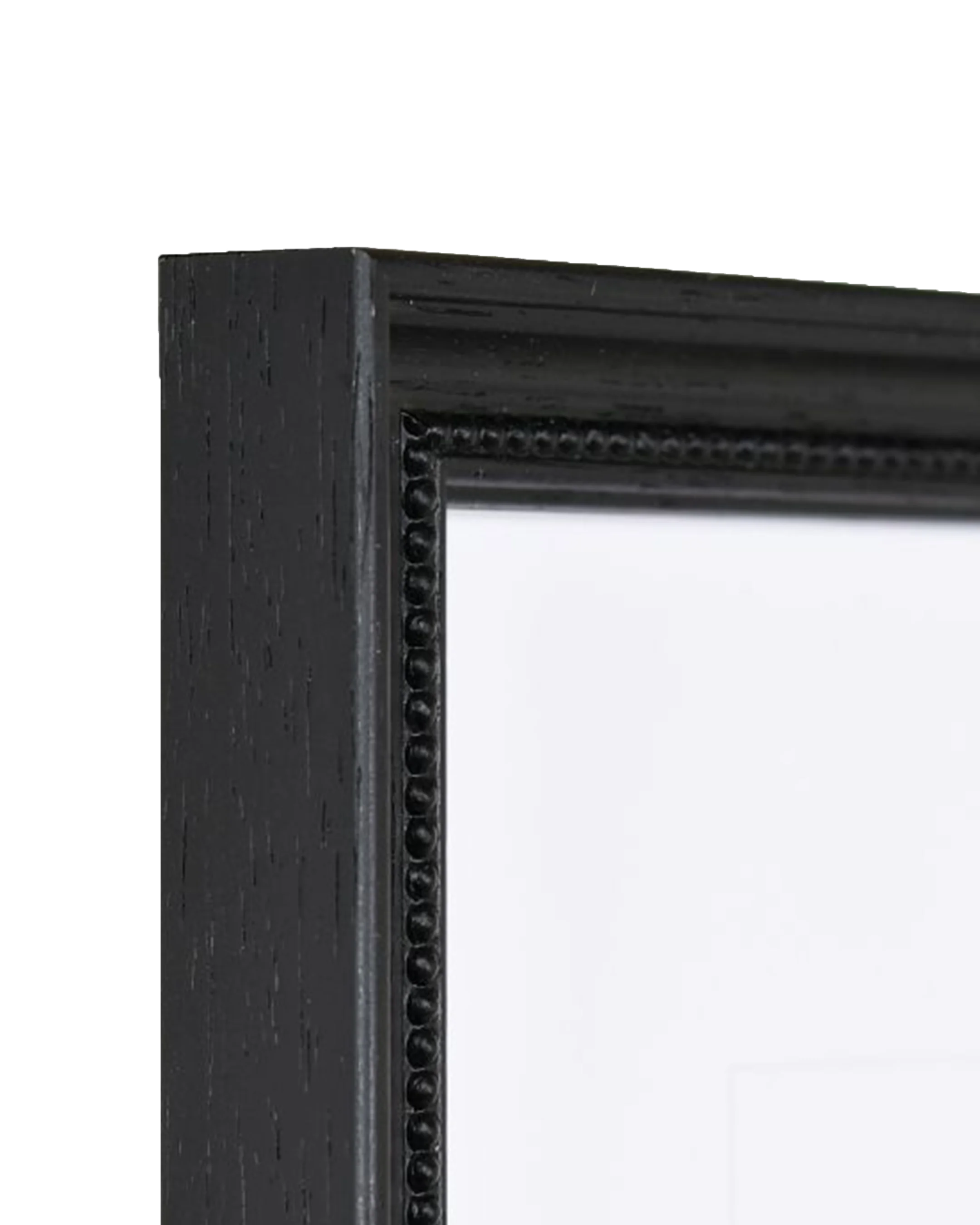 Houten fotolijst Emily zwart – detailweergave