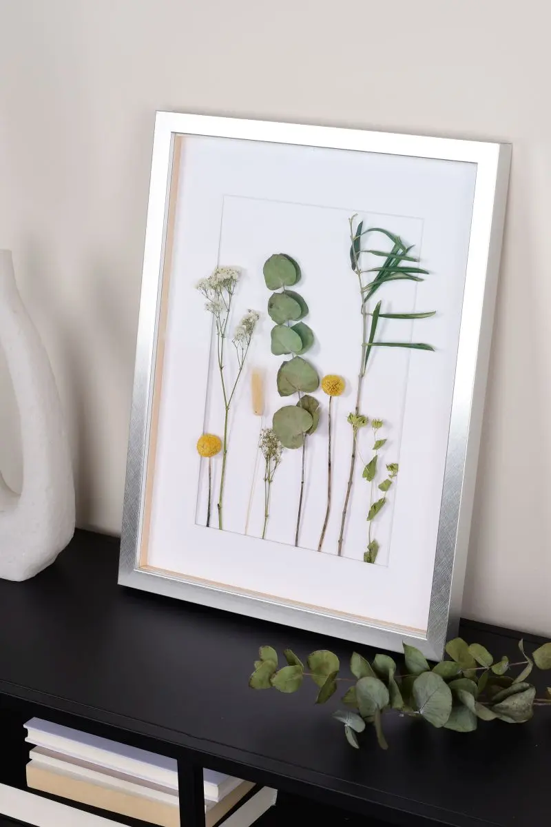 Houten fotokader Fiona met afstandslijst