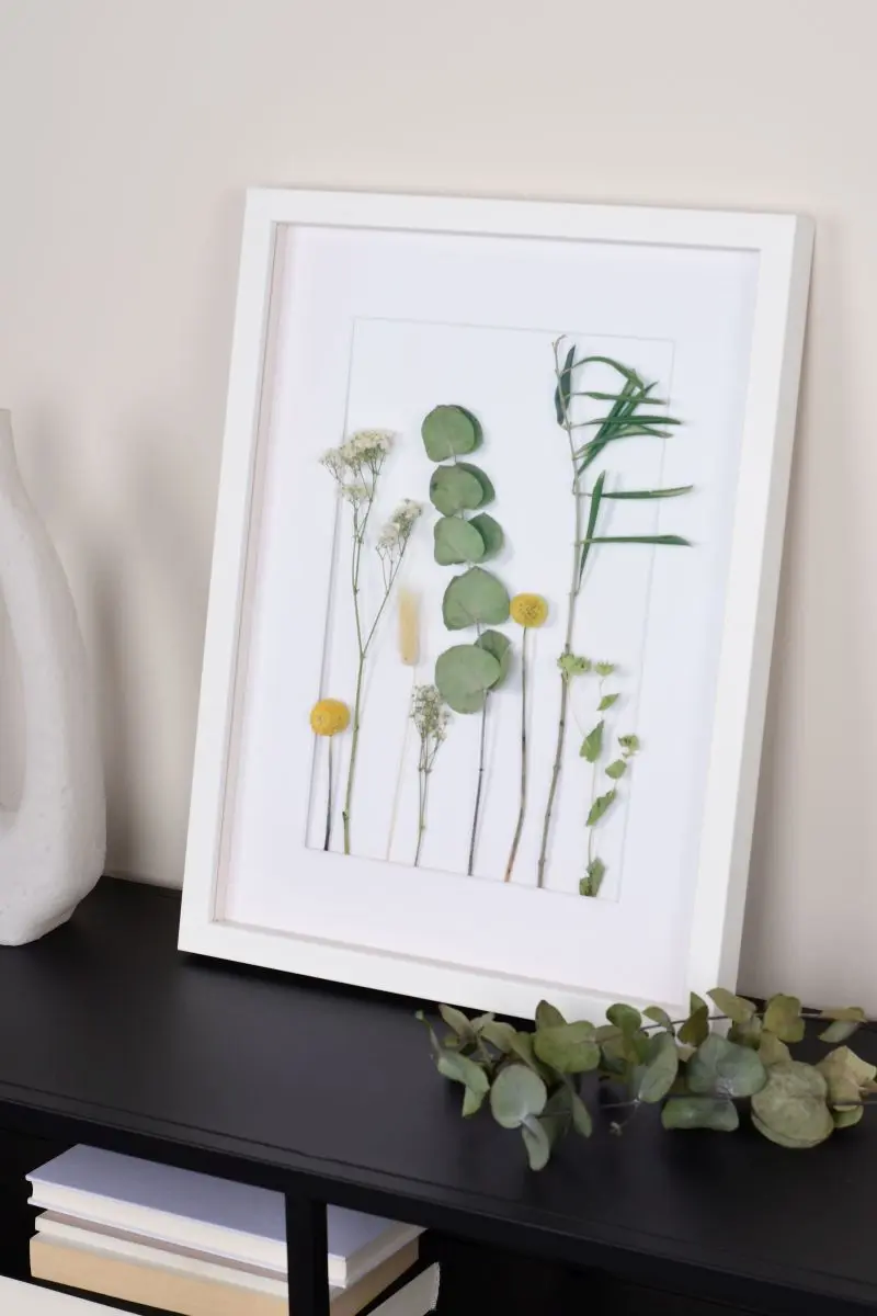 Houten fotokader Fiona met afstandslijst