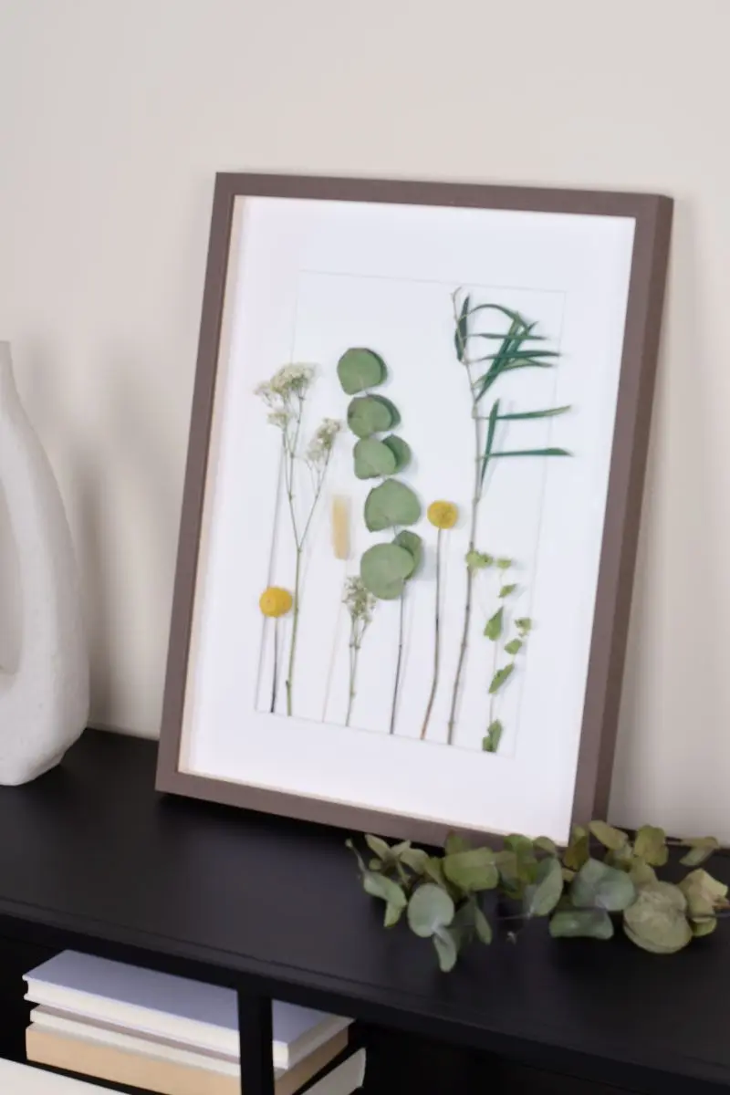 Houten fotokader Nele met afstandslijst