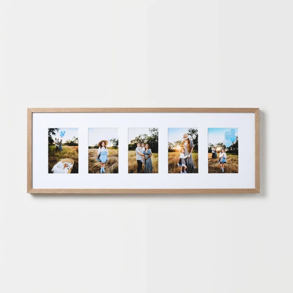 Collage fotokaders 25x70 cm