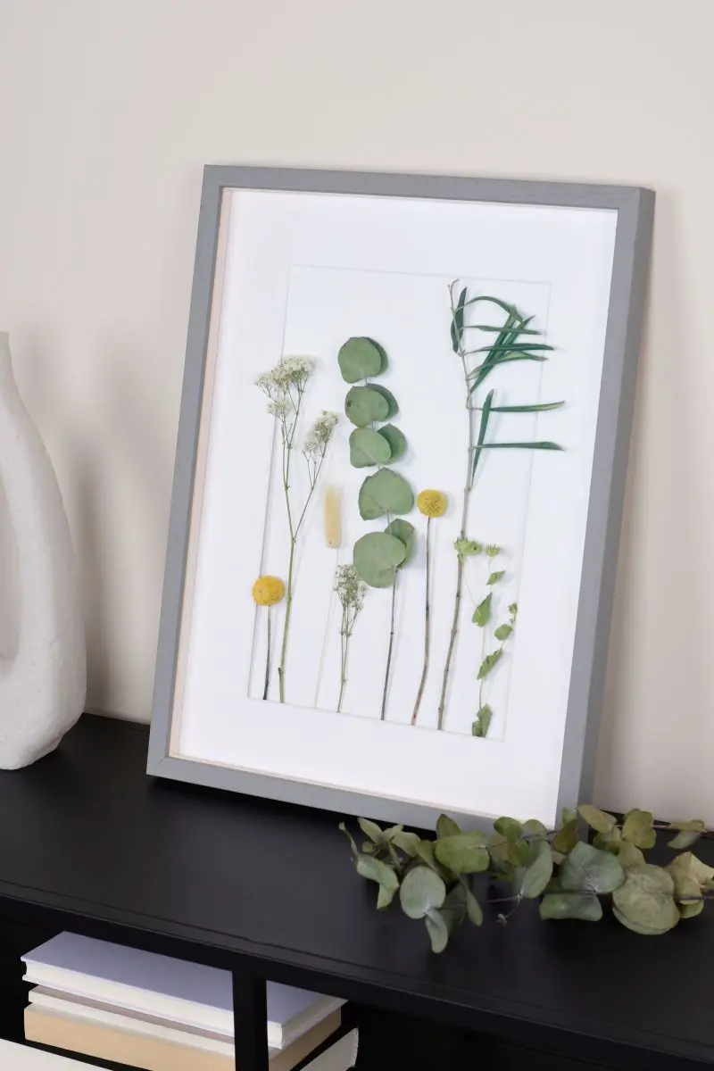 Houten fotokader Nele met afstandslijst