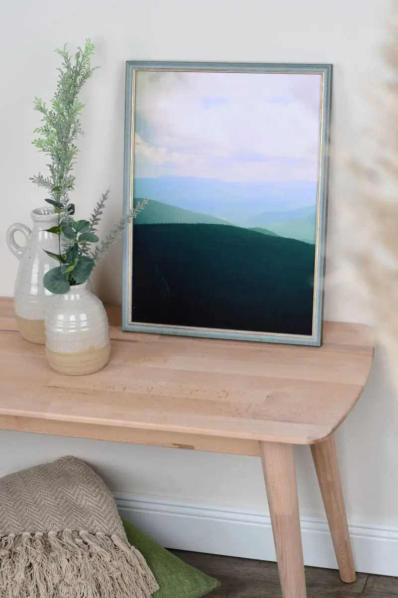 Vintage houten fotokader Alma