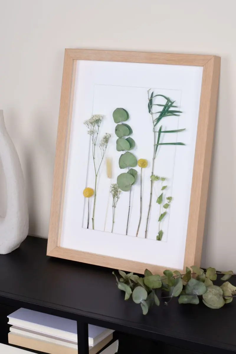 Houten fotokader Leonie met afstandslijst