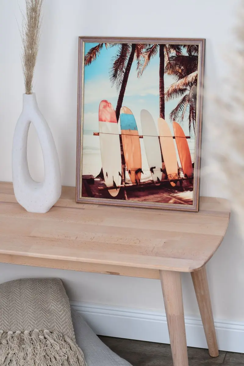 Vintage houten fotokader Alma