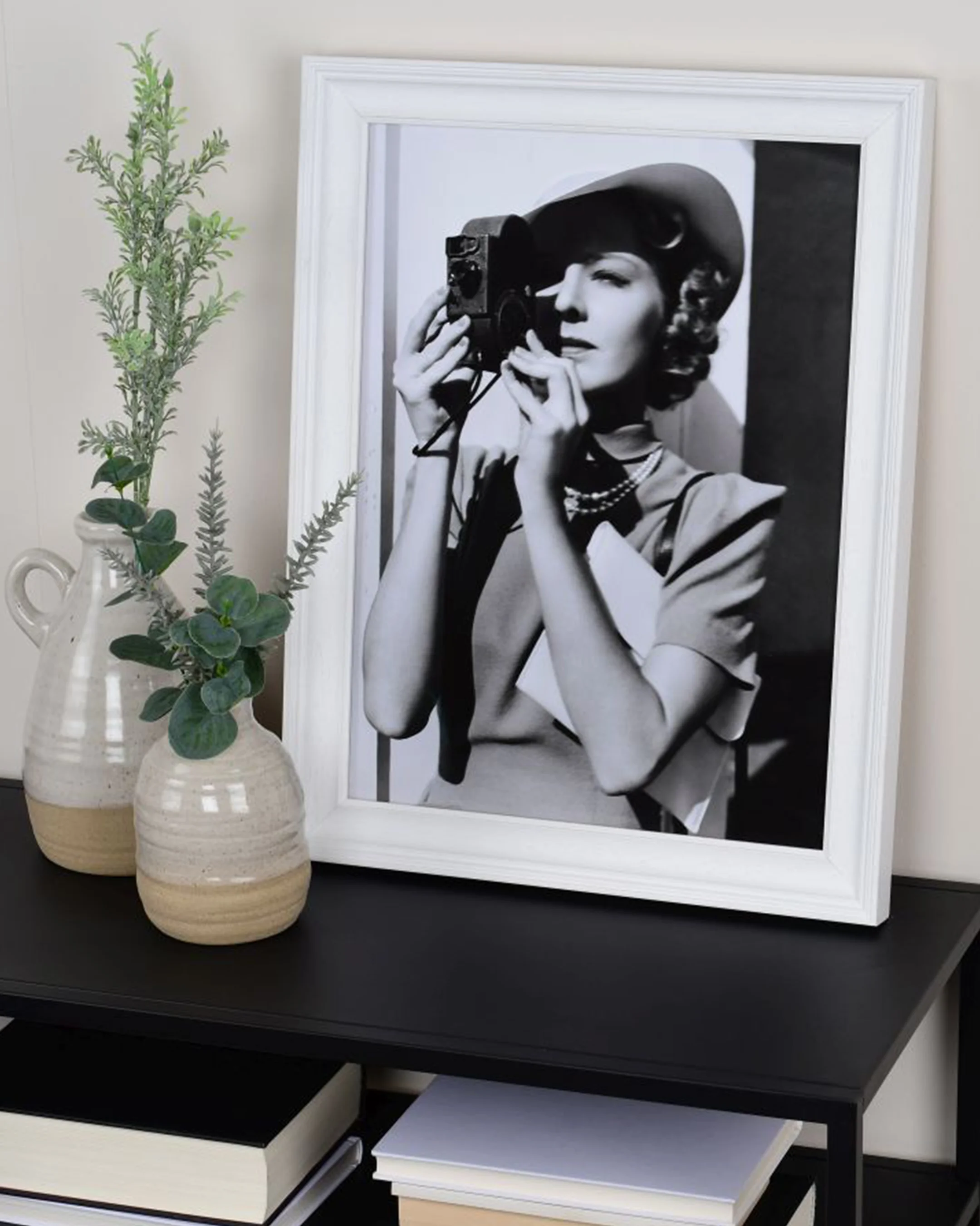 Vintage houten fotokader Isabella