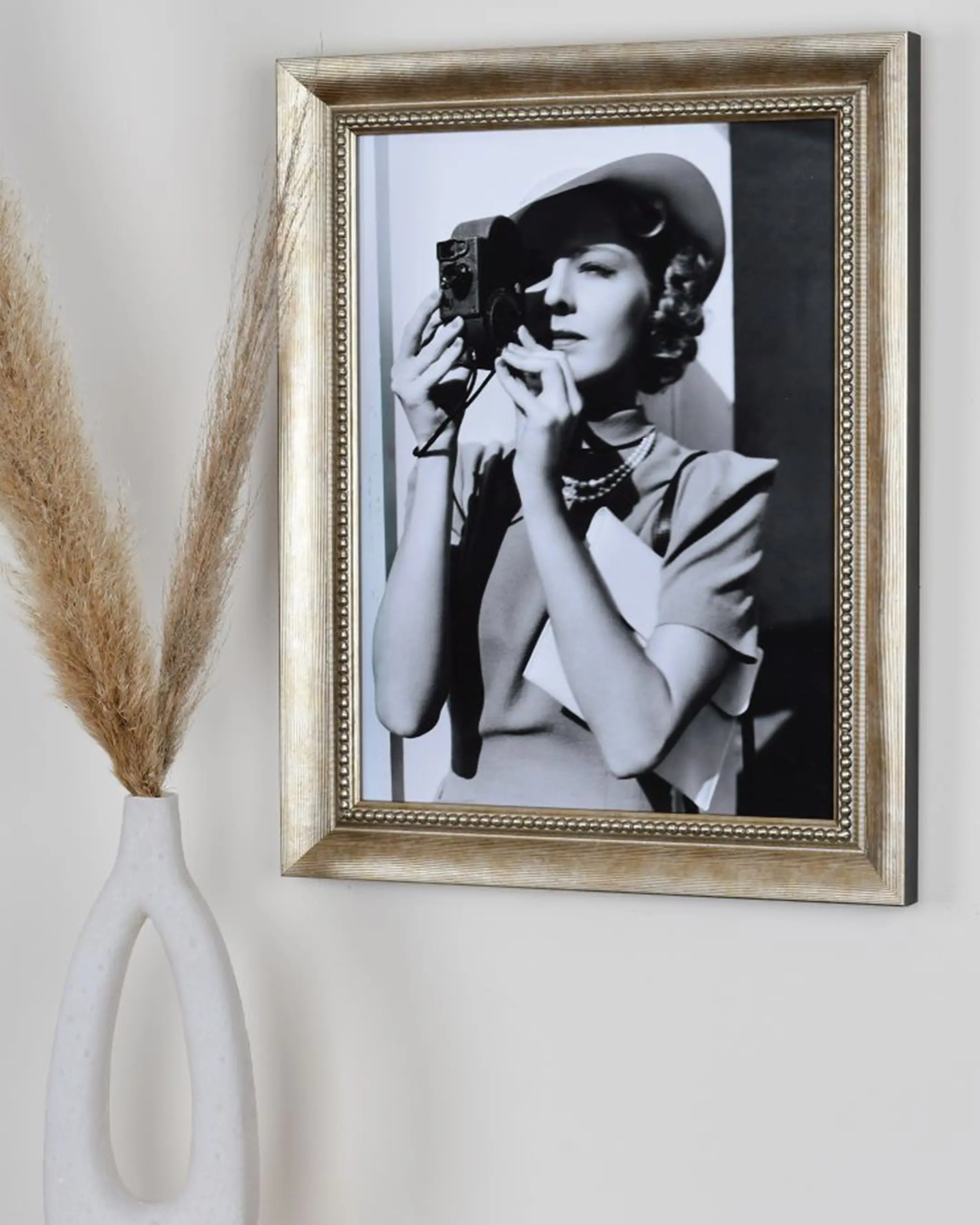 Barokke houten fotokader Anna