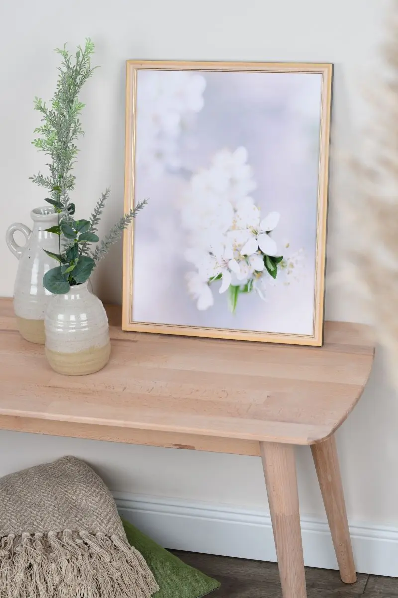 Vintage houten fotokader Alma