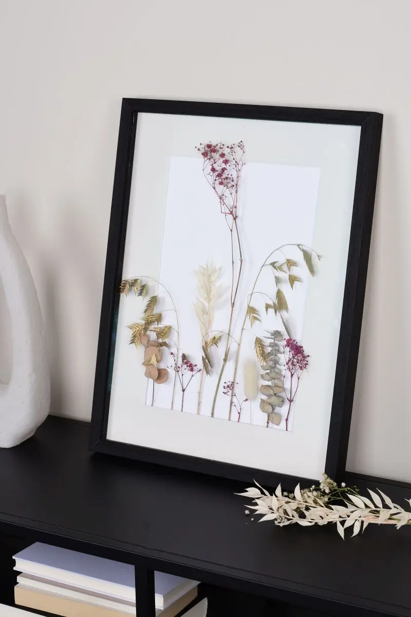 Houten fotokader Nele met afstandslijst