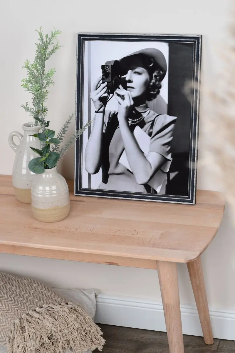 Vintage houten fotokader Luise