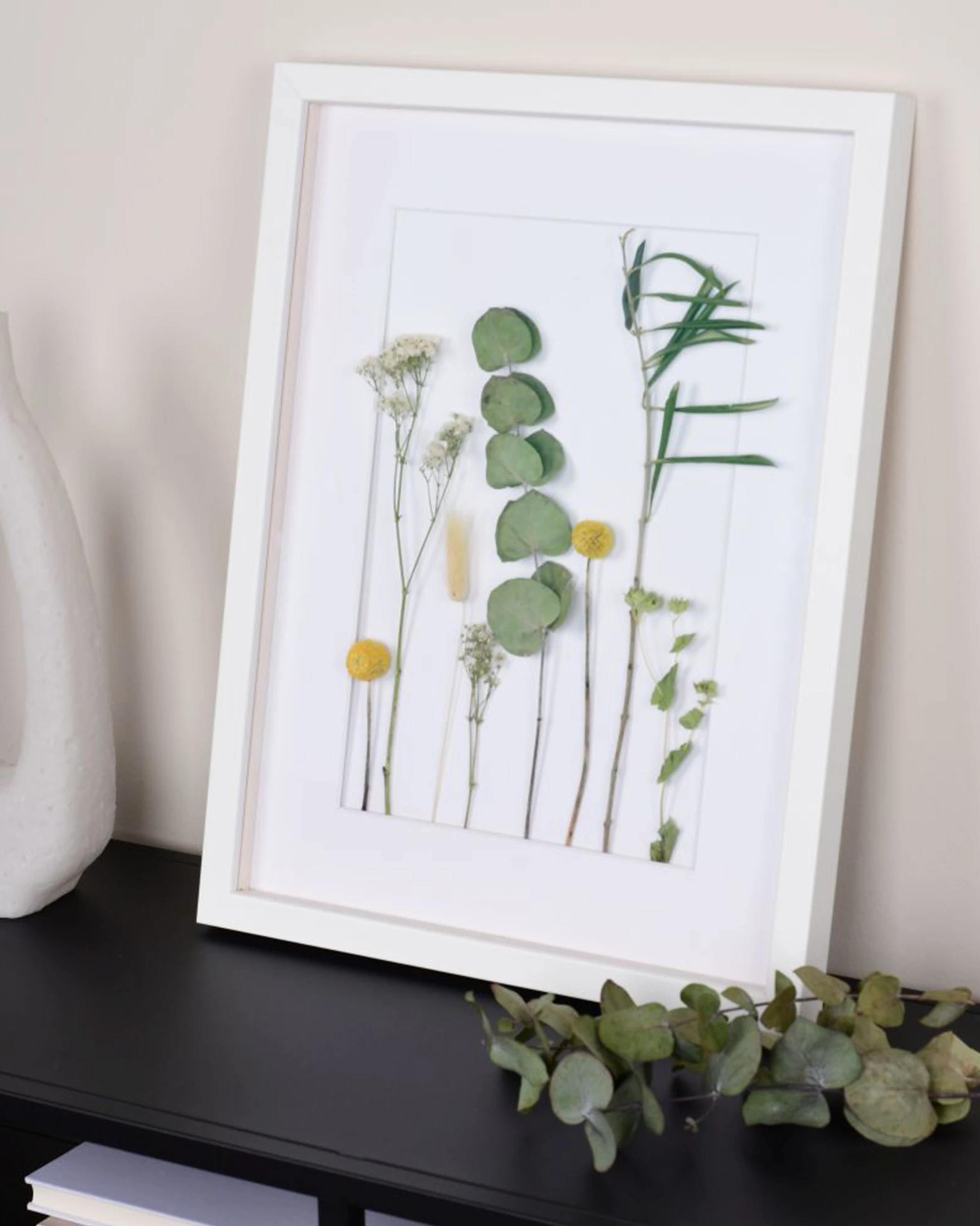 Houten fotokader Fiona met afstandslijst