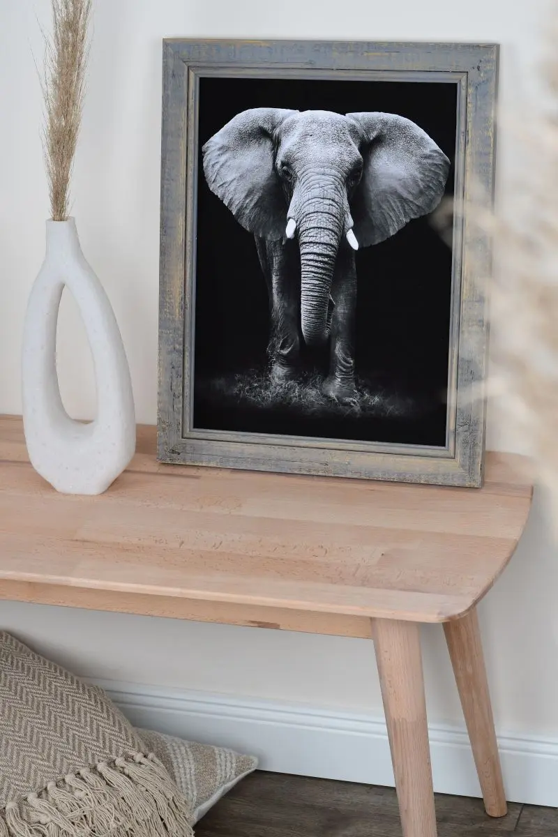 Vintage houten fotokader Insa